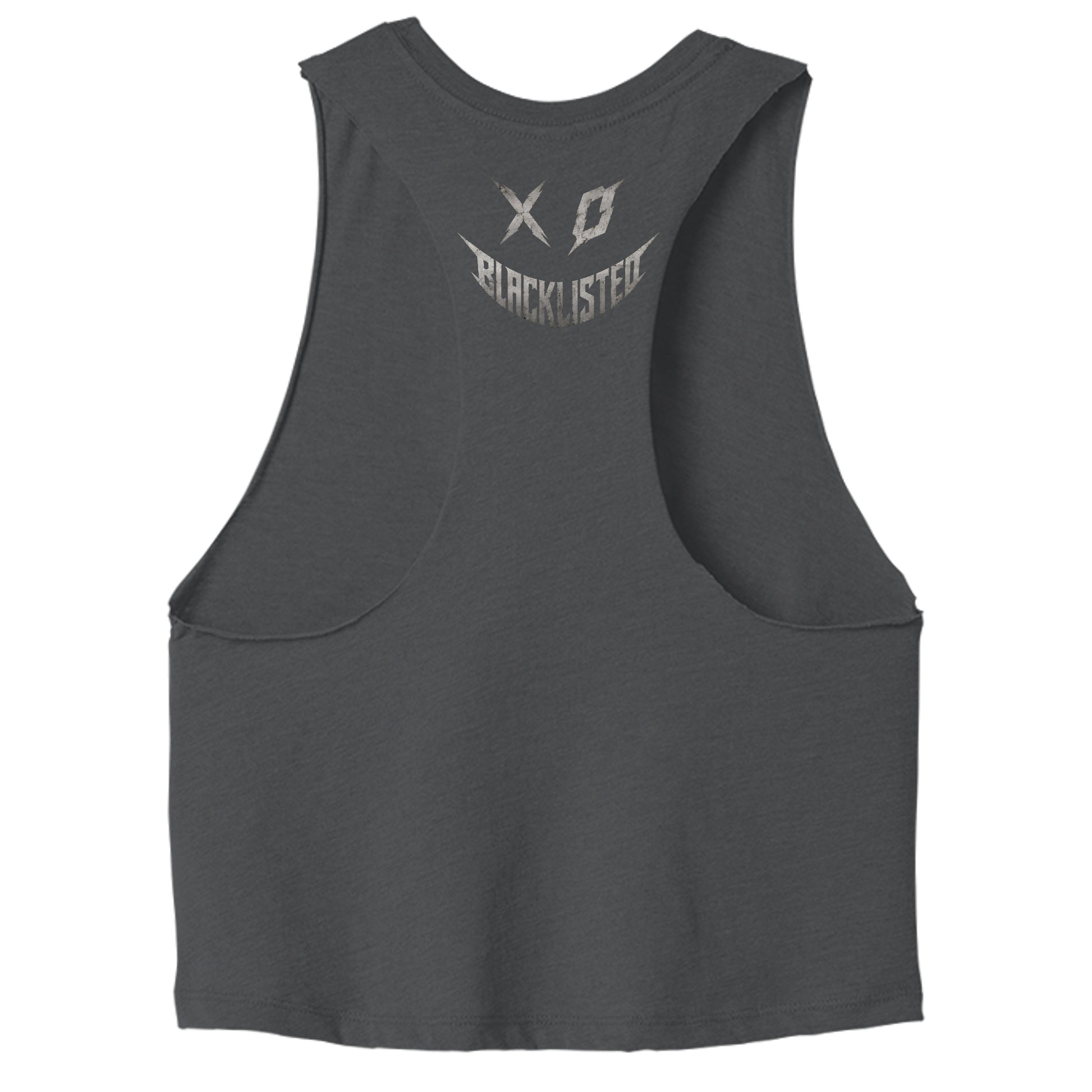 DARK GRY HEATHER - 6682 - BACK