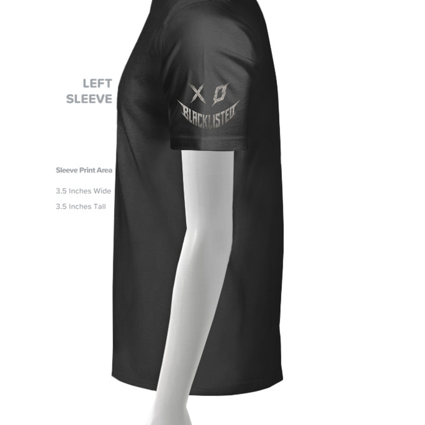 Black/ White - LST307 - SLEEVE_LEFT