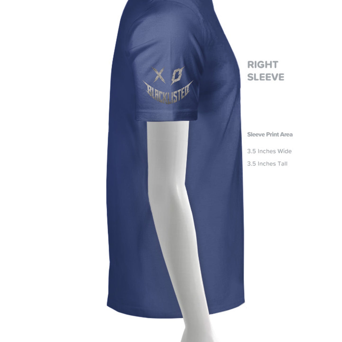 Tr Royal/White - LST307 - SLEEVE_RIGHT