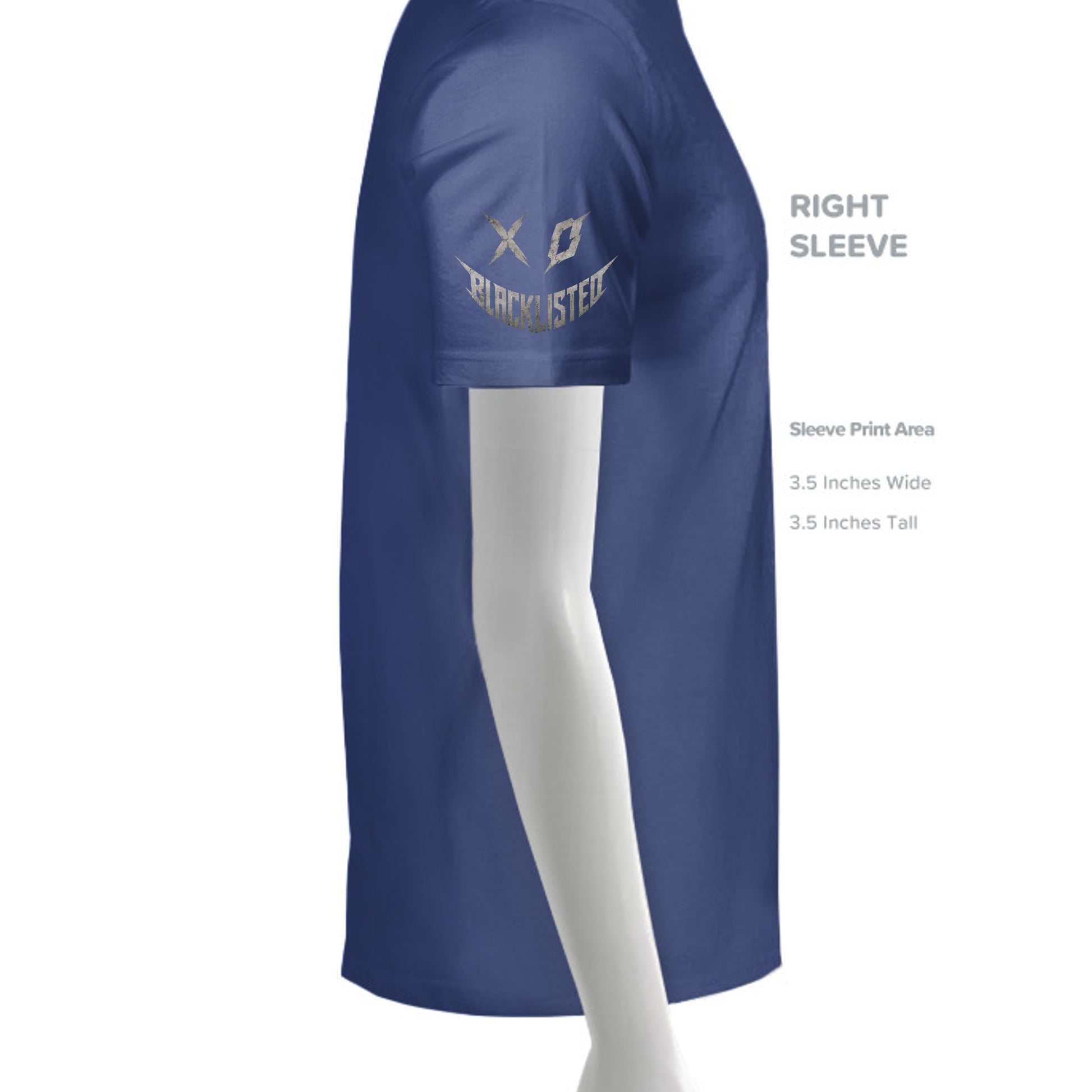 Tr Royal/White - LST307 - SLEEVE_RIGHT