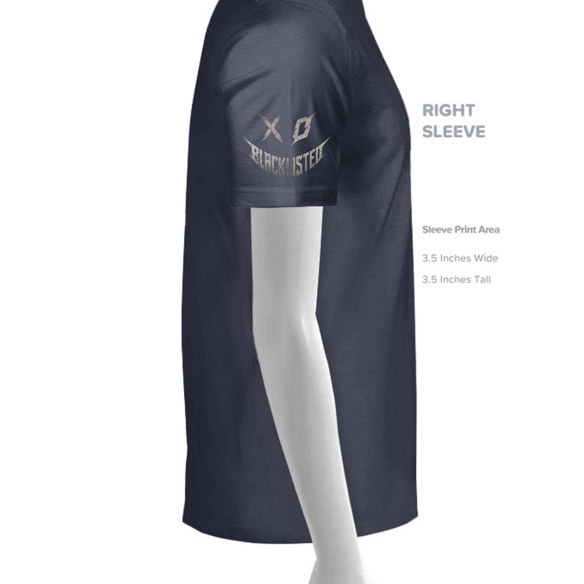Tr Navy/White - LST307 - SLEEVE_RIGHT