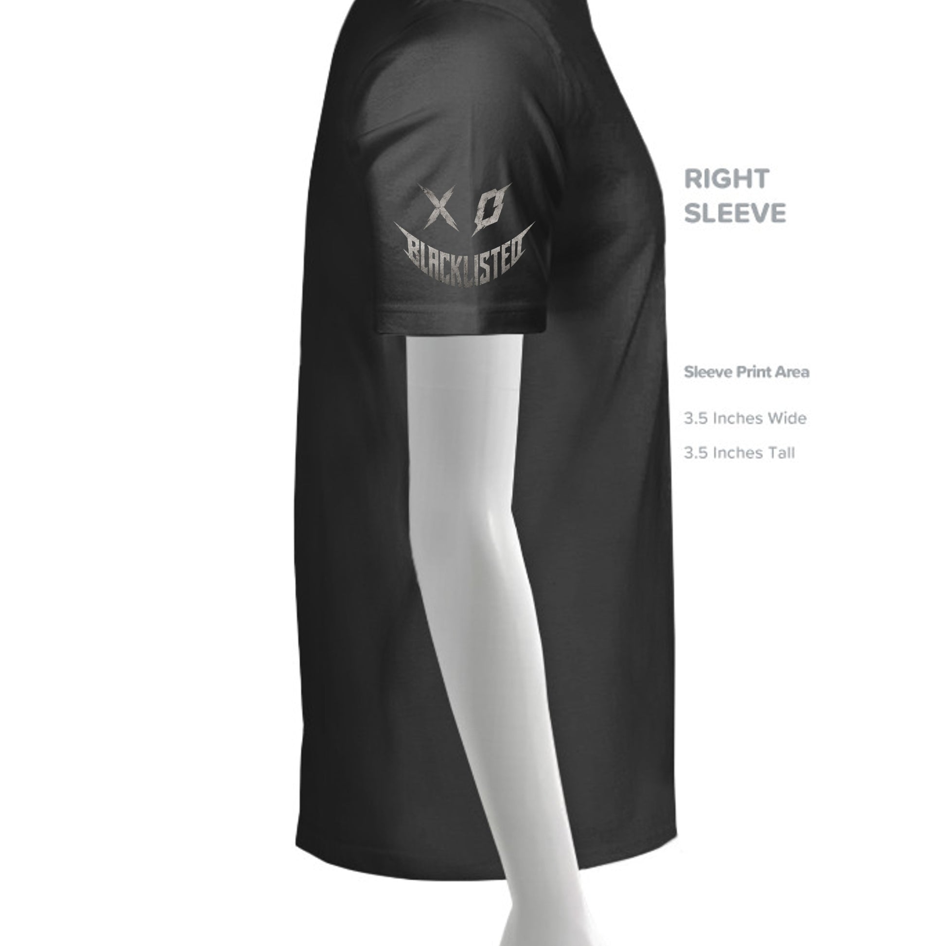 Black/ White - LST307 - SLEEVE_RIGHT
