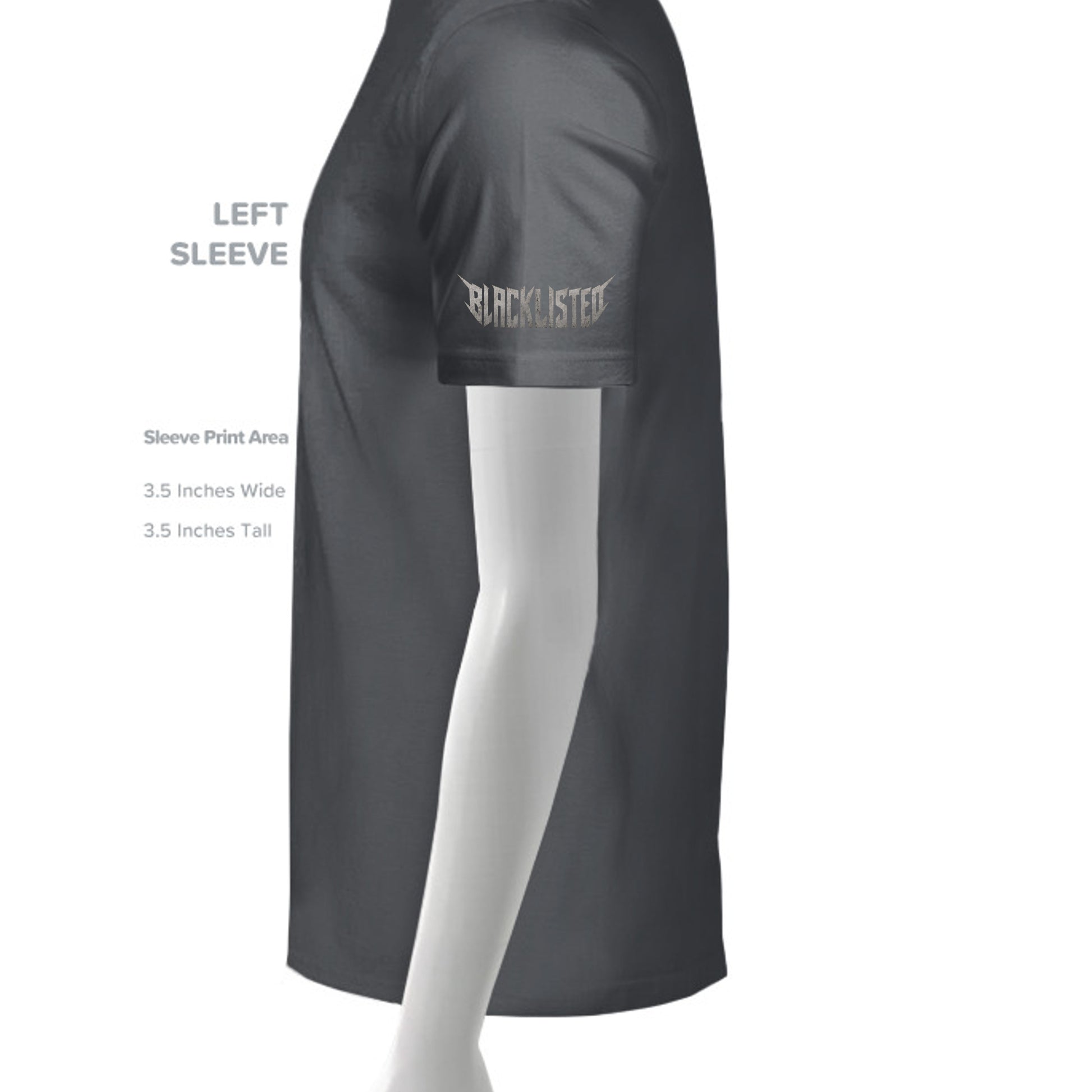 CHARCOAL HEATHER - 518T - SLEEVE_LEFT