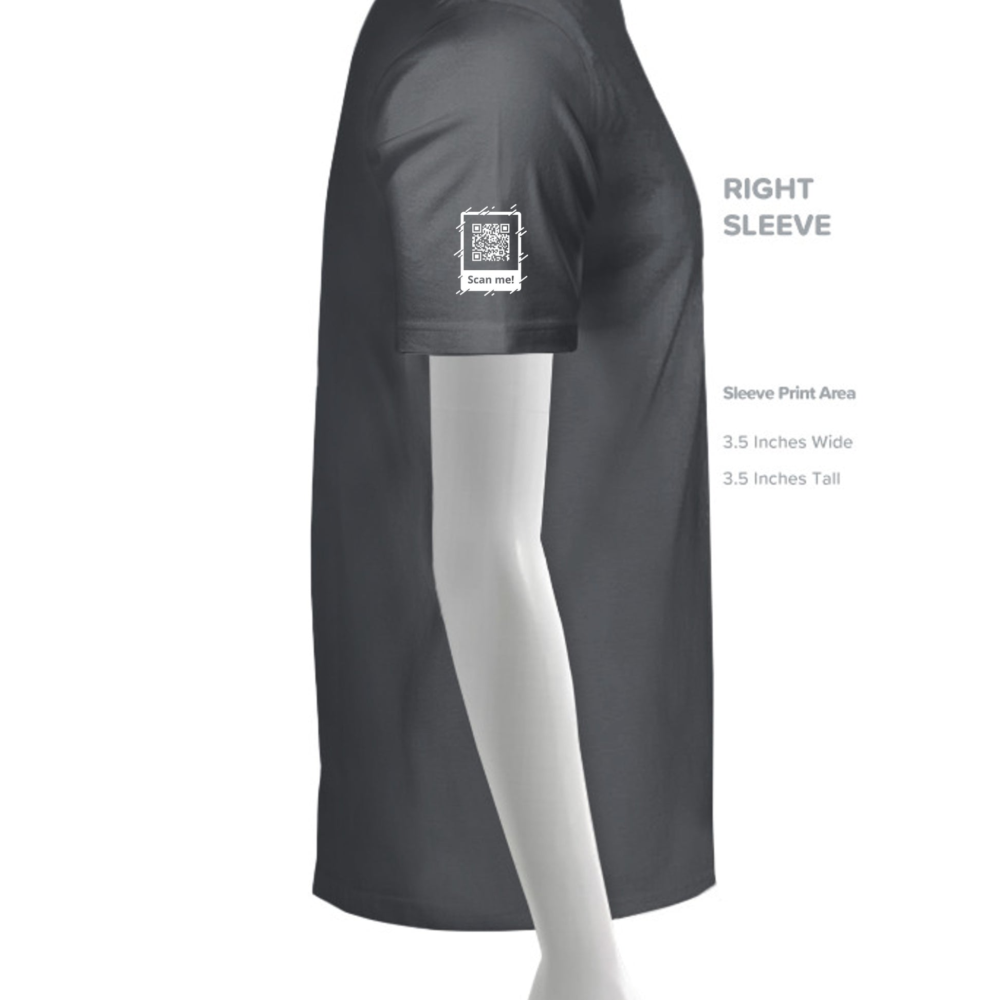 CHARCOAL HEATHER - 518T - SLEEVE_RIGHT